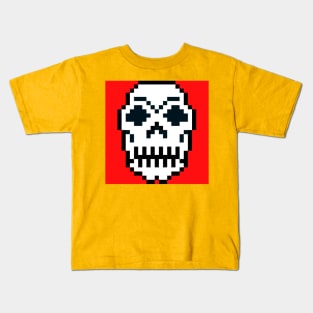 8 BIT DEATH Kids T-Shirt